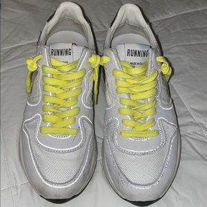 Golden Goose Patchwork shades Running Sole sneakers with silver star